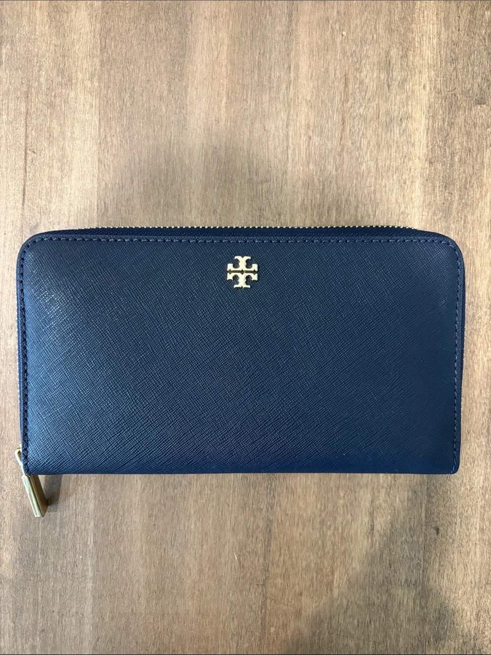 Navy Tory Burch Wallet